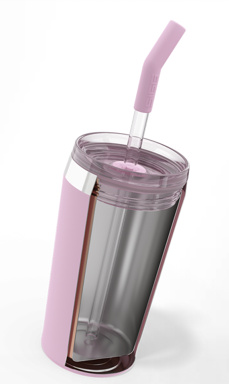 SIGG - Insulated Mug Travel Mug Helia Lingonberry 0.45L-1